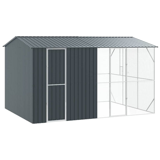 Vogelkäfig Anthrazit 430 x 310 x 247 cm Verzinkter Stahl