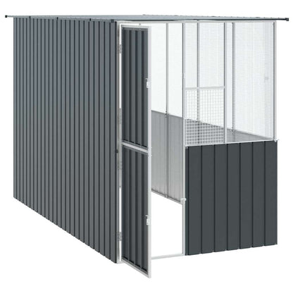 Vogelkäfig Anthrazit 315 x 167 x 200 cm Verzinkter Stahl