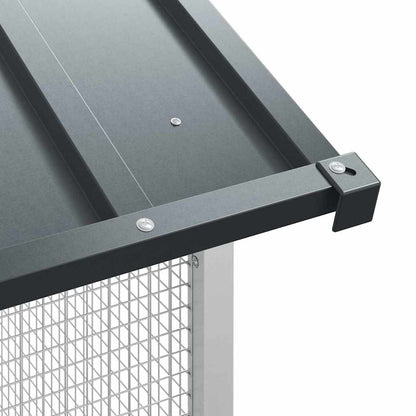 Vogelkäfig Anthrazit 215 x 110 x 247 cm Verzinkter Stahl