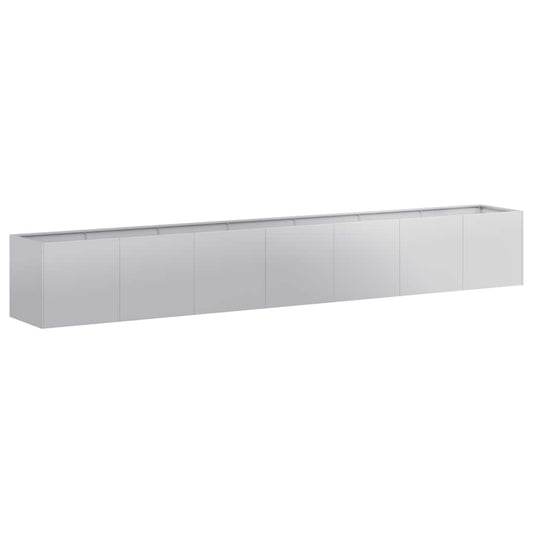 Pflanzkübel 280x40x40 cm Verzinkter Stahl