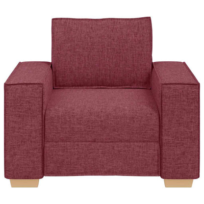 Sofa Stuhl Weinrot 60 cm Stoff