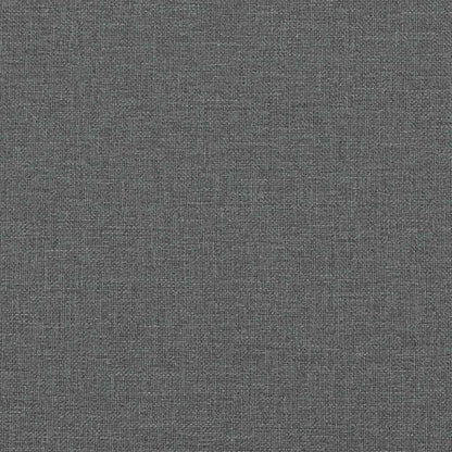 2-Sitzer Sofa Dunkelgrau 120 cm Stoff