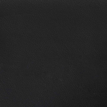 Sofasessel mit Kissen Schwarz 160 x 78 x 84 cm Kunstleder