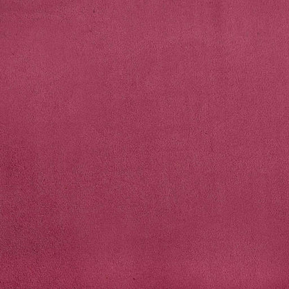 Zweisitzer-Sofa Weinrot 120 cm Samt