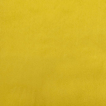 Zweisitzer-Sofa Gelb 140 cm Samt