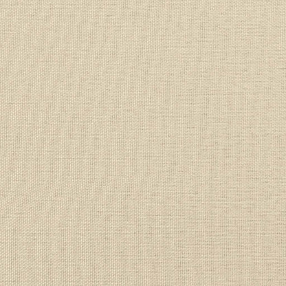 3-Sitzer-Sofa Creme 180 cm Stoff