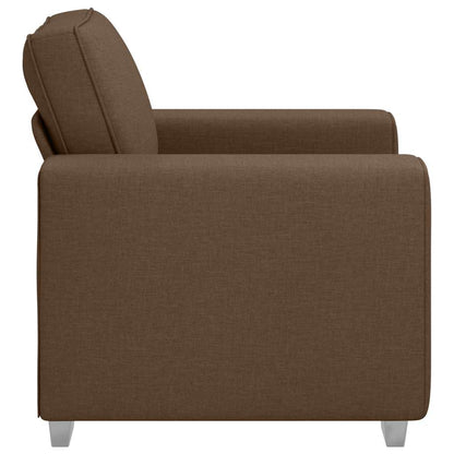 Sofa mit Kissen Braun 100 x 77 x 82 cm Stoff