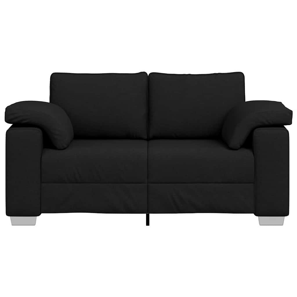 Sofa Schwarz 160 x 77 x 82 cm Stoff