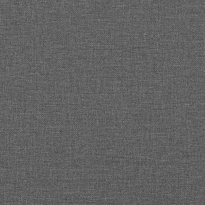 Sofa mit Kissen Dunkelgrau 180 x 77 x 82 cm Stoff