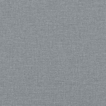 2-Sitzer-Sofa Hellgrau 120 cm Stoff