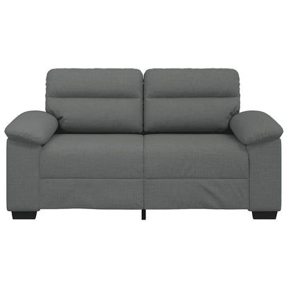 2-Sitzer-Sofa Dunkelgrau 120 cm Stoff