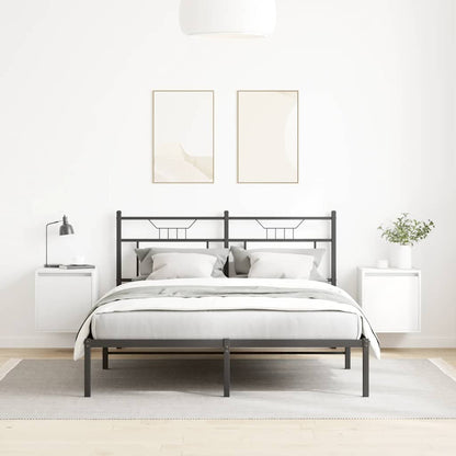 Wand-Nachttische 2 Stk. Weiß 38x34x40 cm