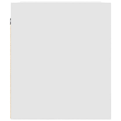 Wand-Nachttische 2 Stk. Weiß 38x34x40 cm