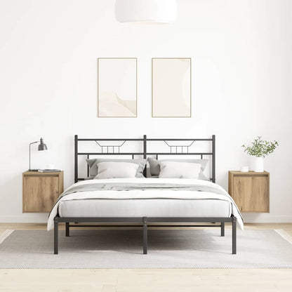 Wand-Nachttische 2 Stk. Artisan-Eiche 38x34x40 cm