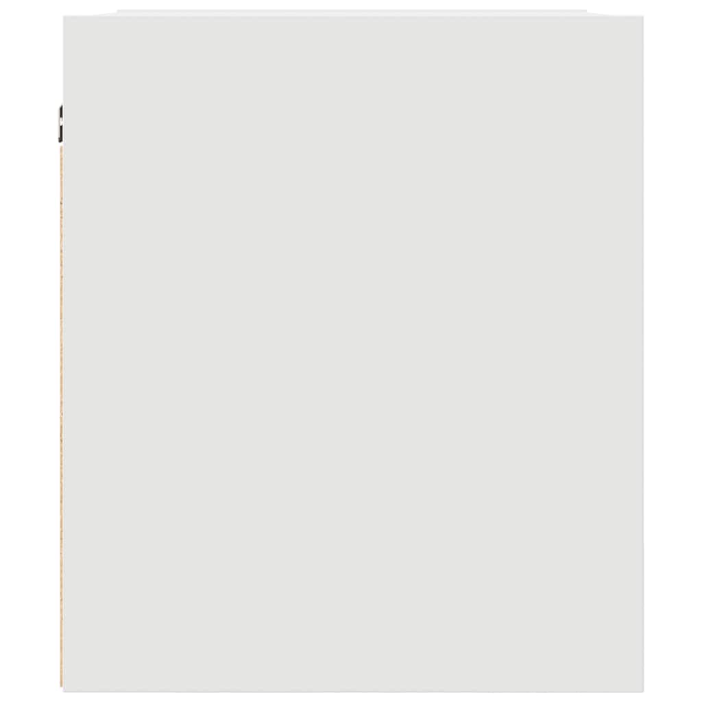 Wand-Nachttische 2 Stk. Weiß 38x34x40 cm