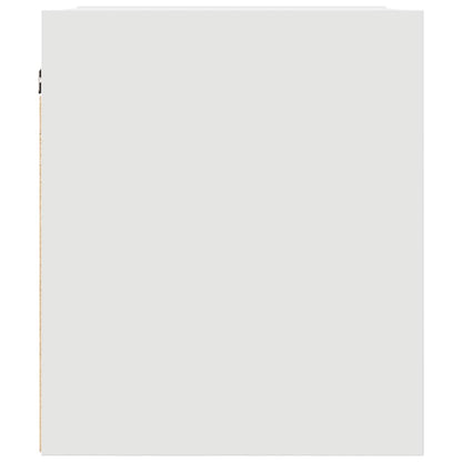 Wand-Nachttische 2 Stk. Weiß 38x34x40 cm