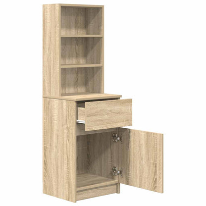 Nachttisch Sonoma-Eiche 39x35x125 cm Holzwerkstoff