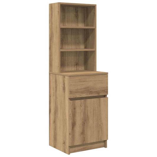 Nachttisch Artisan-Eiche 39x35x125 cm Holzwerkstoff