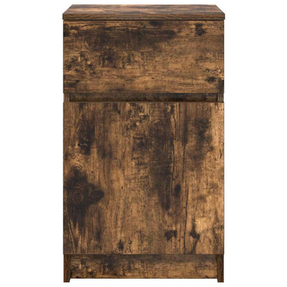 Nachttisch Räuchereiche 39x35x65 cm Holzwerkstoff
