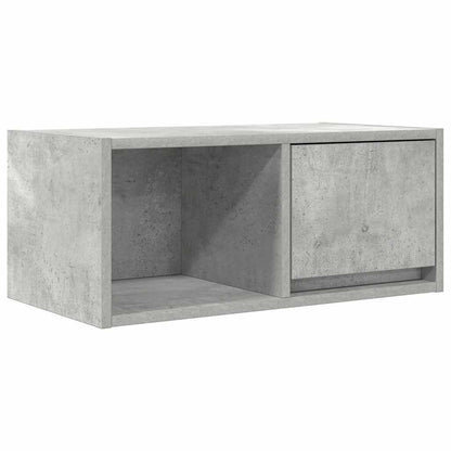TV-Schrank Betongrau 60x31x25,5 cm Holzwerkstoff