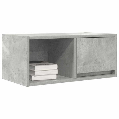 TV-Schrank Betongrau 60x31x25,5 cm Holzwerkstoff