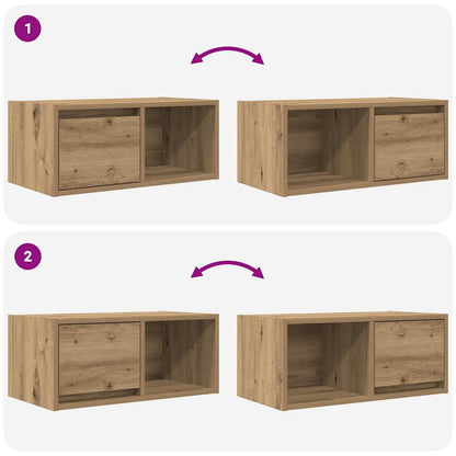 TV-Schrank Artisan-Eiche 60x31x25,5 cm Holzwerkstoff