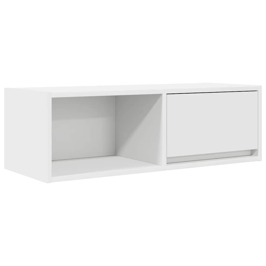 TV-Schrank Weiß 80x31x25,5 cm Holzwerkstoff