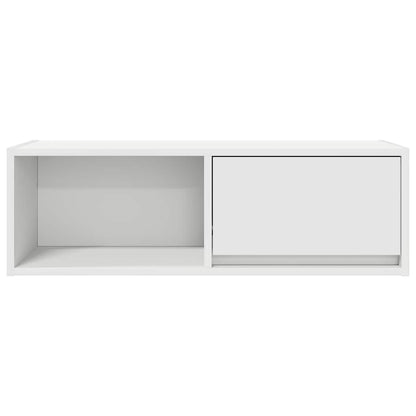 TV-Schrank Weiß 80x31x25,5 cm Holzwerkstoff