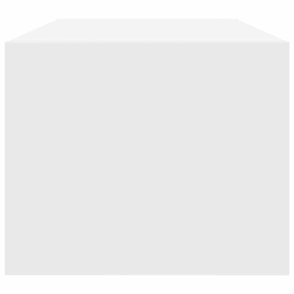 TV-Schrank Weiß 80x31x25,5 cm Holzwerkstoff