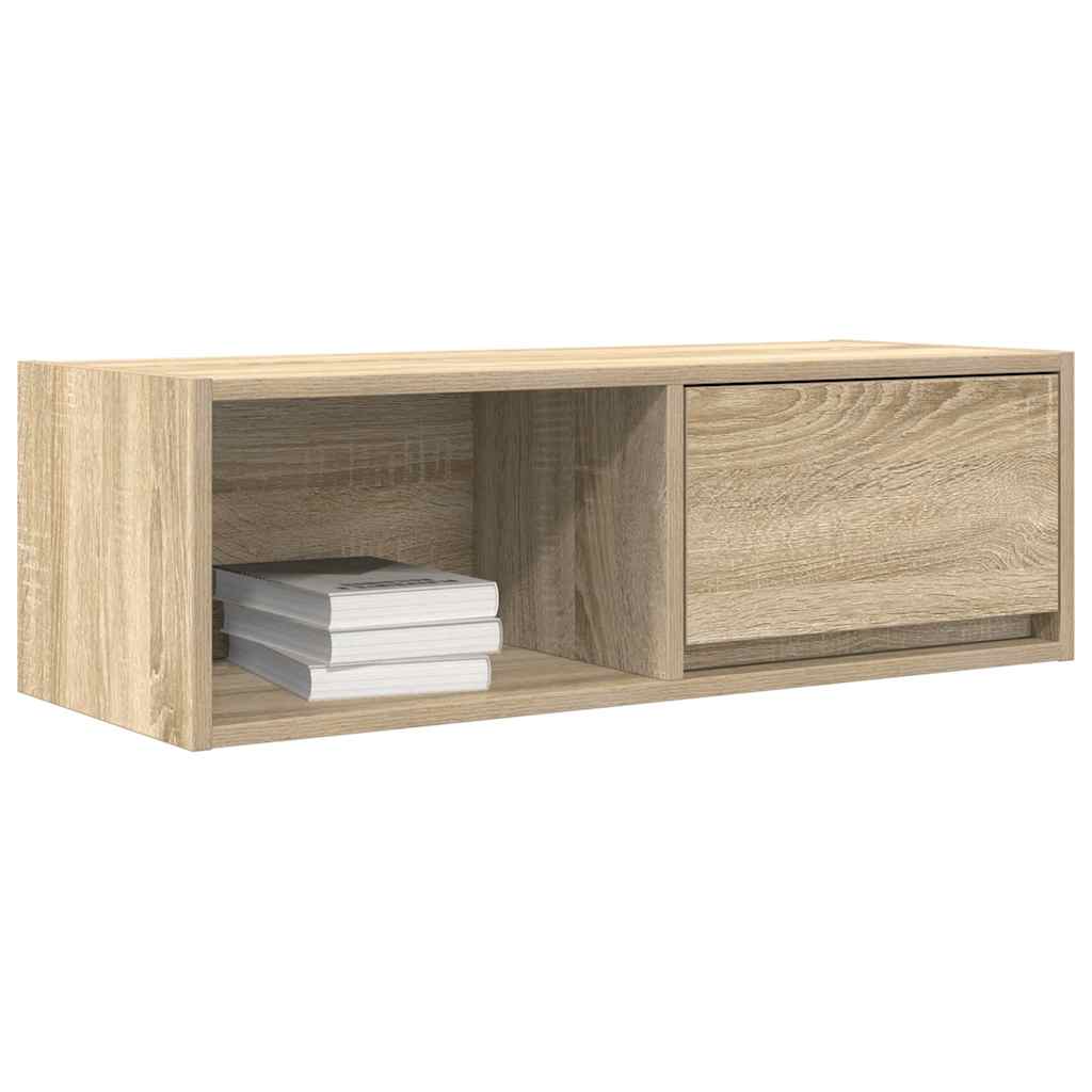 TV-Schrank Sonoma-Eiche 80x31x25,5 cm Holzwerkstoff