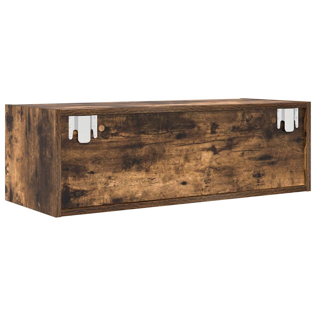 TV-Schrank Räuchereiche 80x31x25,5 cm Holzwerkstoff