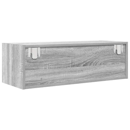 TV-Schrank Grau Sonoma 80x31x25,5 cm Holzwerkstoff