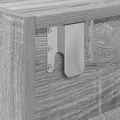 TV-Schrank Grau Sonoma 80x31x25,5 cm Holzwerkstoff