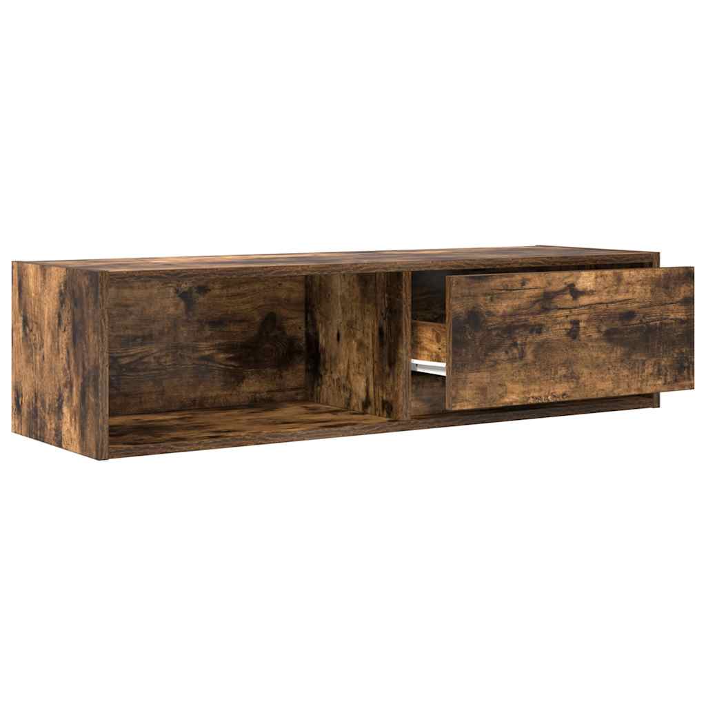 TV-Schrank Räuchereiche 100x31x25,5 cm Holzwerkstoff