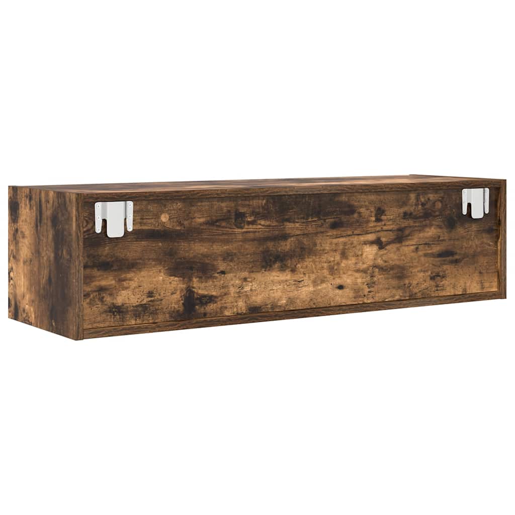 TV-Schrank Räuchereiche 100x31x25,5 cm Holzwerkstoff