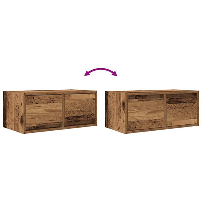 TV-Schrank Altholz-Optik 60x31x25,5 cm Holzwerkstoff