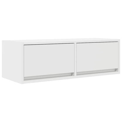 TV-Schrank Weiß 80x31x25,5 cm Holzwerkstoff