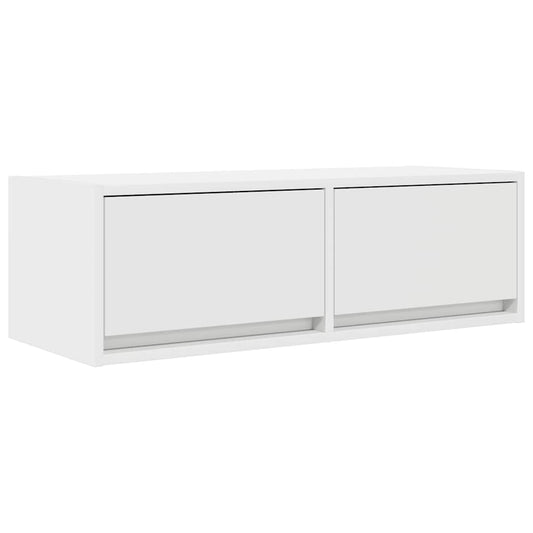 TV-Schrank Weiß 80x31x25,5 cm Holzwerkstoff