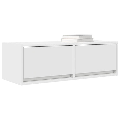 TV-Schrank Weiß 80x31x25,5 cm Holzwerkstoff
