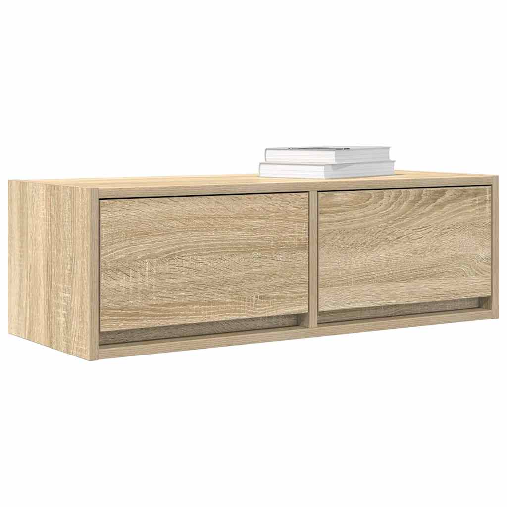 TV-Schrank Sonoma-Eiche 80x31x25,5 cm Holzwerkstoff