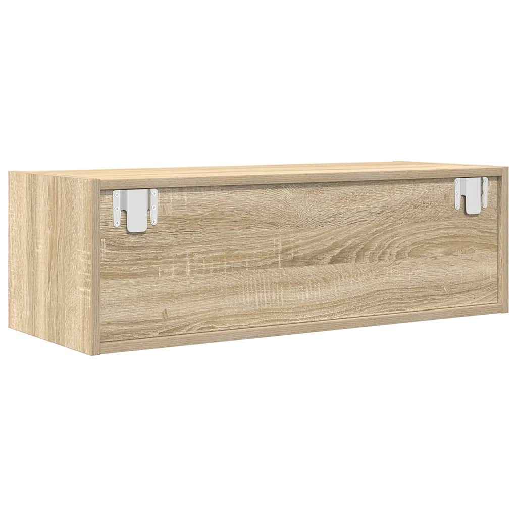 TV-Schrank Sonoma-Eiche 80x31x25,5 cm Holzwerkstoff