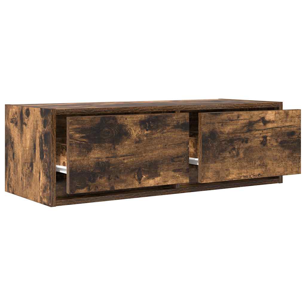 TV-Schrank Räuchereiche 80x31x25,5 cm Holzwerkstoff