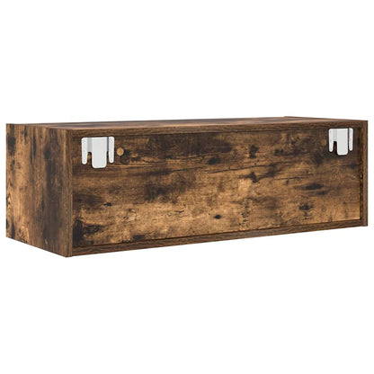 TV-Schrank Räuchereiche 80x31x25,5 cm Holzwerkstoff