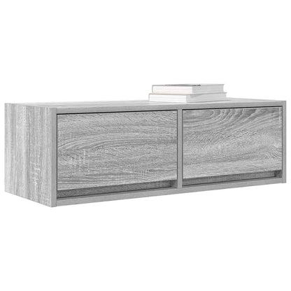 TV-Schrank Grau Sonoma 80x31x25,5 cm Holzwerkstoff
