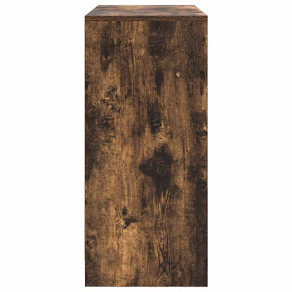 Sideboard mit Schublade Räuchereiche 80x34x76 cm Holzwerkstoff