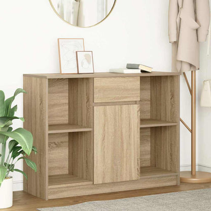 Sideboard mit Schublade Sonoma-Eiche 101x35x76 cm Holzwerkstoff