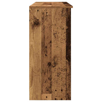 Sideboard mit Schublade Altholz-Optik 101x35x76cm Holzwerkstoff