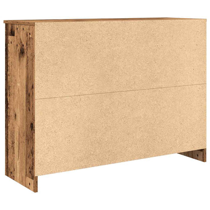 Sideboard mit Schublade Altholz-Optik 101x35x76cm Holzwerkstoff