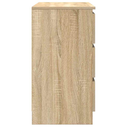 Sideboard mit Schublade Sonoma-Eiche 71x35x65 cm Holzwerkstoff