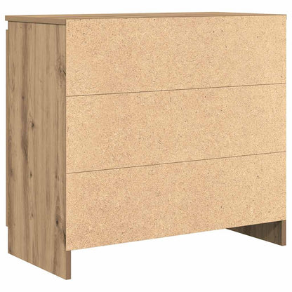 Sideboard mit Schublade Artisan-Eiche 71x35x65 cm Holzwerkstoff